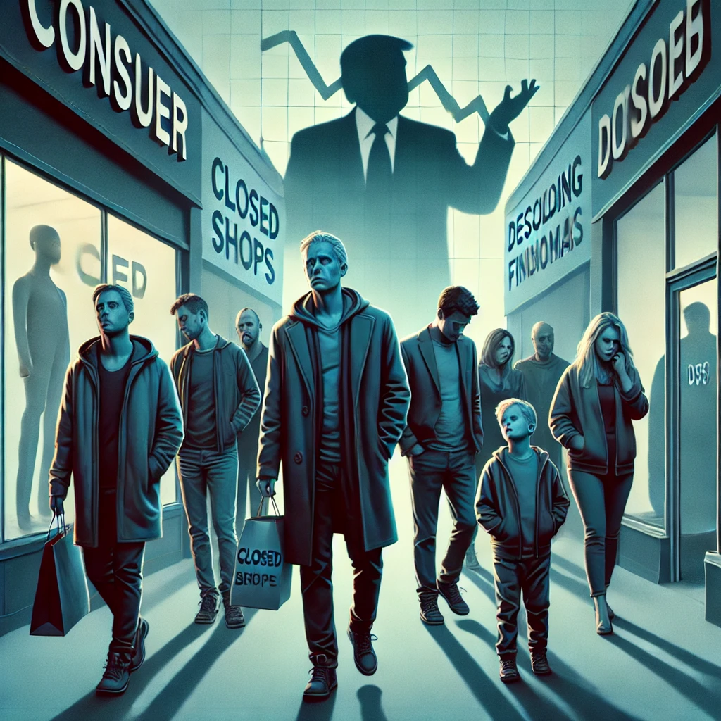 la confianza de los consumidores por los suelos