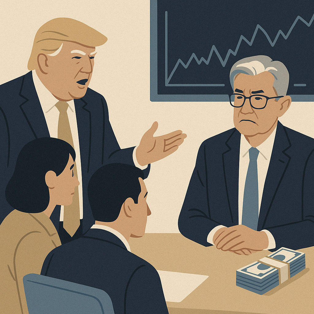 Nuevo choque entre Trump y Powell