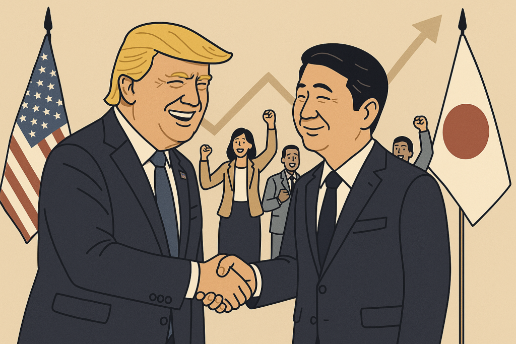 El acuerdo de Japón y EEUU convence al mercado