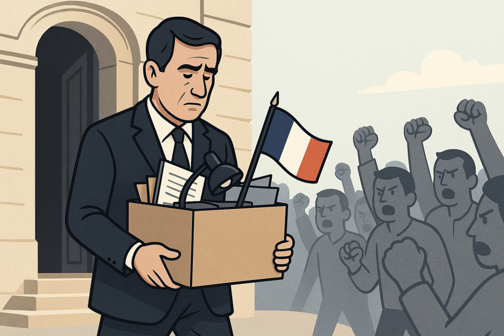 El gobierno francés cae de nuevo