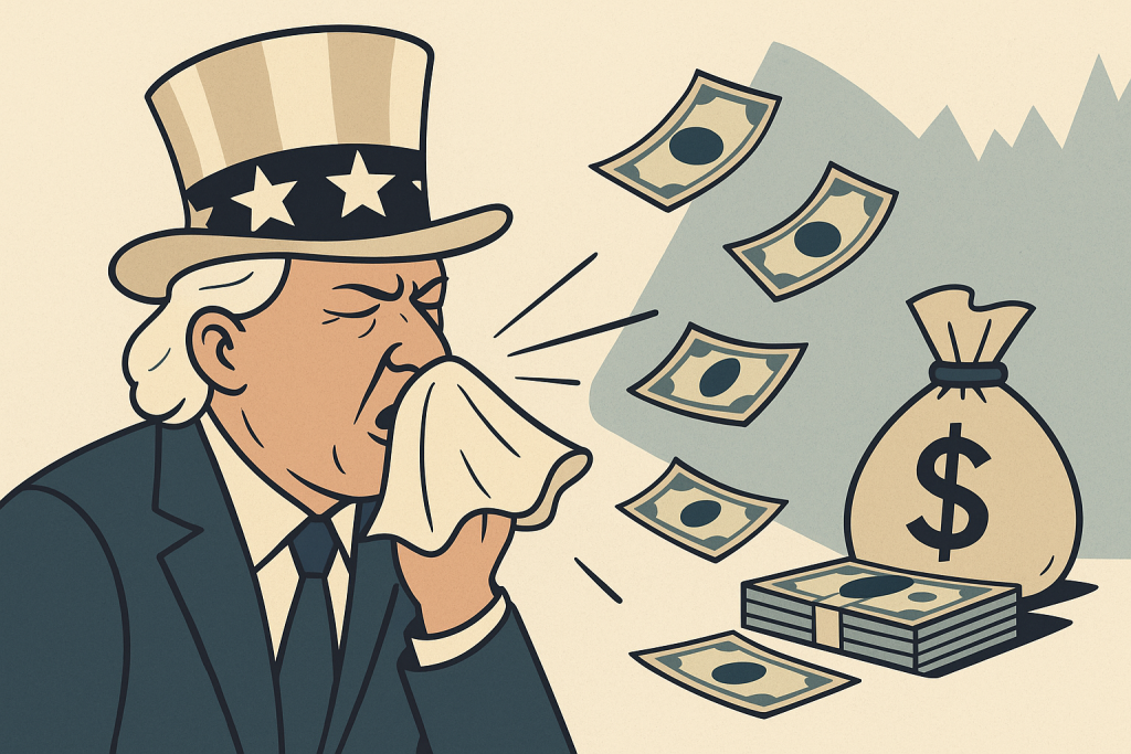 La economía americana estornuda