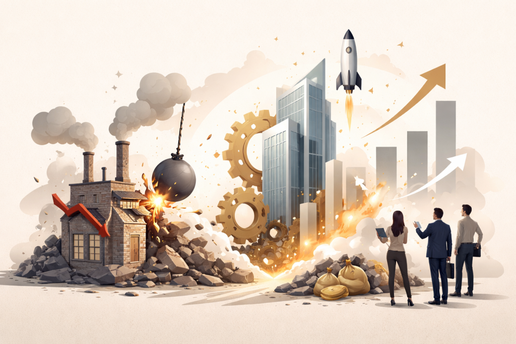 La destrucción creativa amenaza a grandes tecnológicas